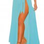 Sheer Wrap Maxi Beach Skirt