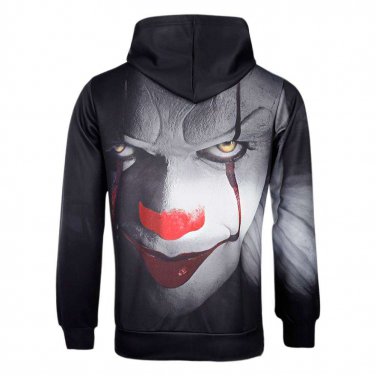 Clown Digital Print Hoodie