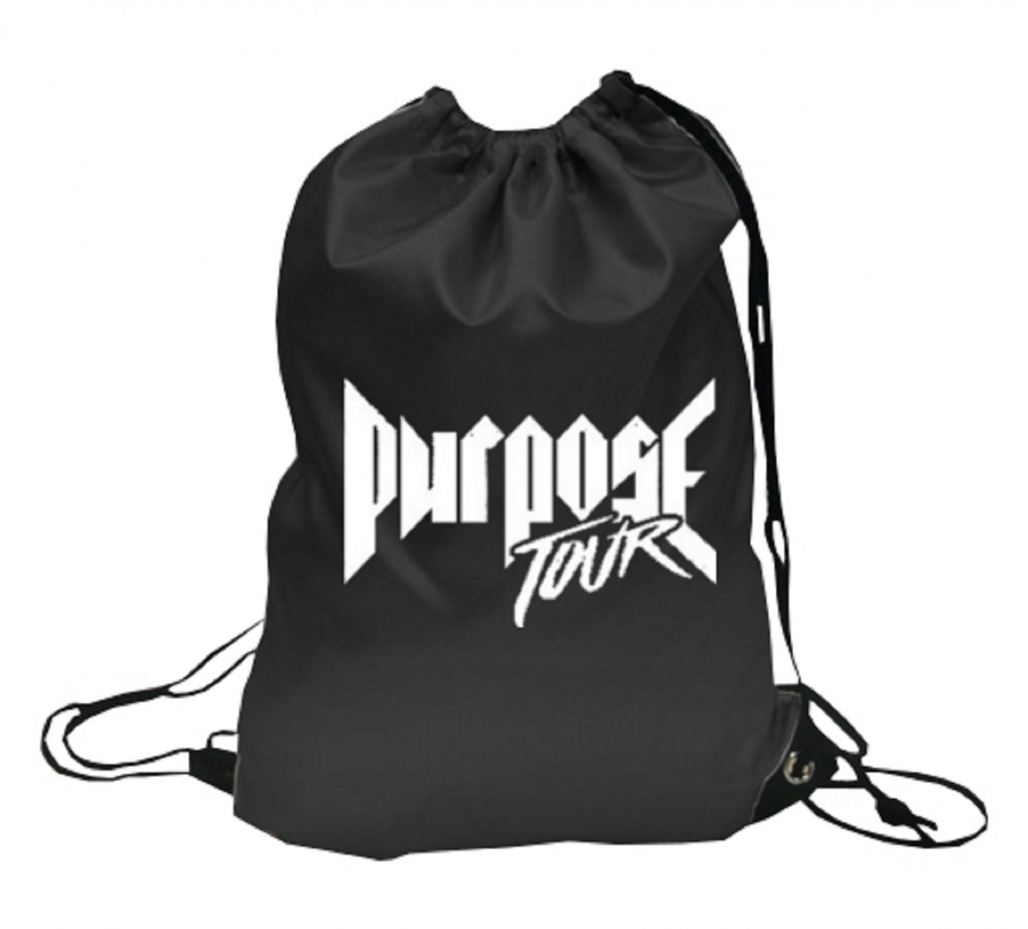 Justin Bieber Purpose tour Inspired Drawstring Backpack