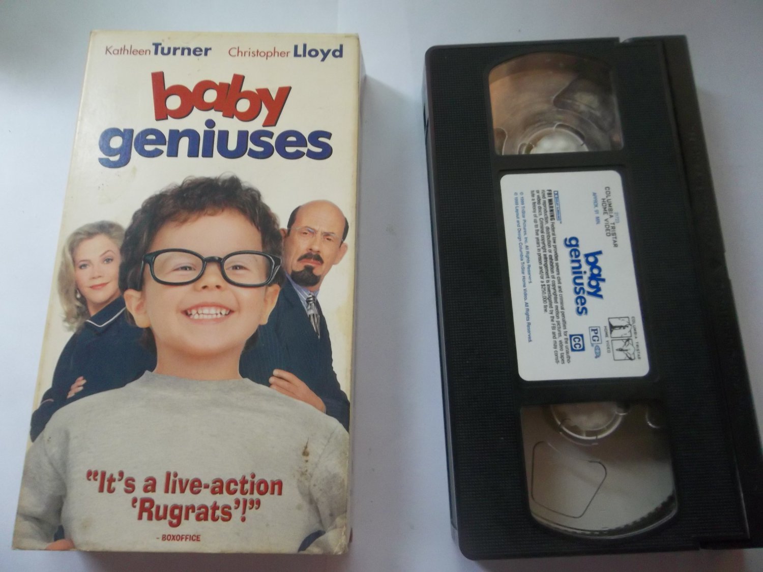 BABY GENIUSES (VHS) KATHLEEN TURNER, CHRISTOPHER LLOYD (FAMILY/COMEDY