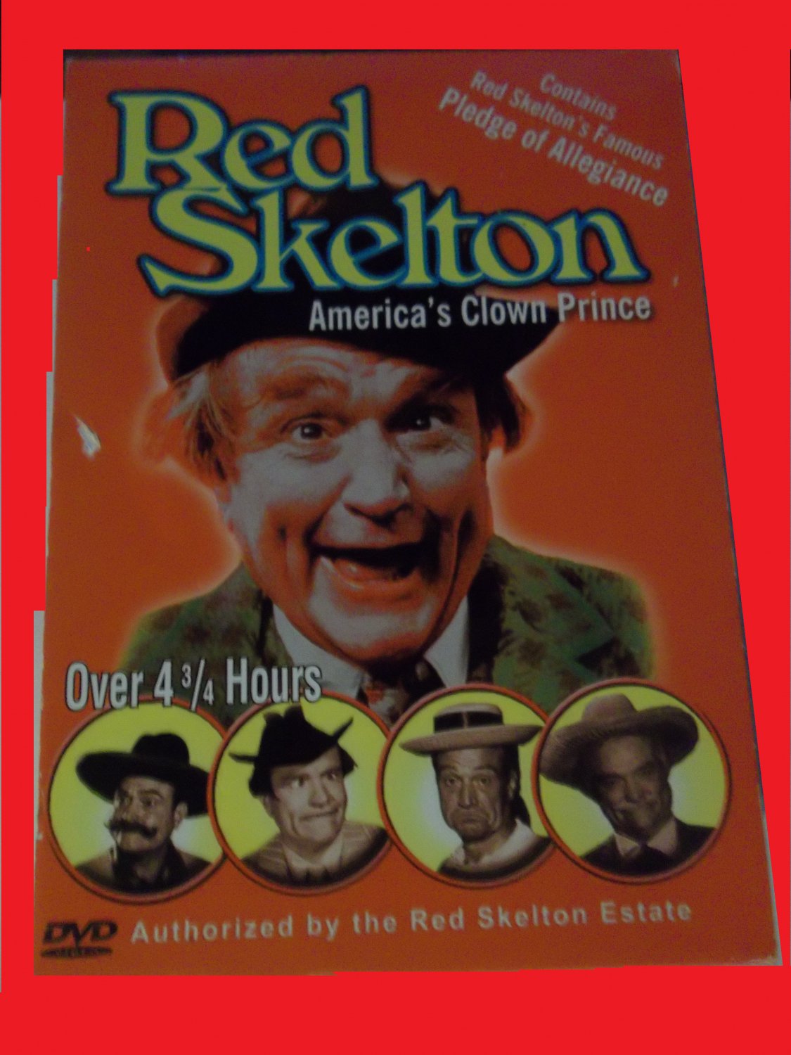 RED SKELTON AMERICA'S CLOWN PRINCE, 2 DISC SET (COMEDY), PLUS FREE GIFT