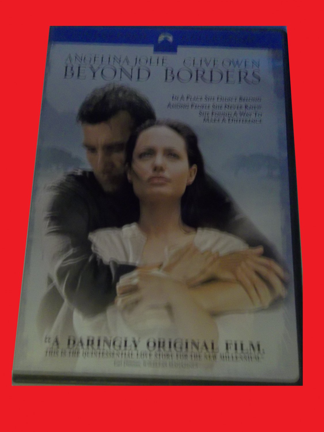 BEYOND BORDERS (FREE DVD, FAST SHIPPING!) ANGELINA JOLIE, CLIVE OWENS (ROMANTIC ADVENTURE)