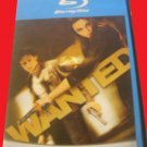 WANTED (BLU-RAY) (FREE DVD) ANGELINA JOLIE (ACTION/THRILLER, SUSPENSE), PLUS FREE GIFT