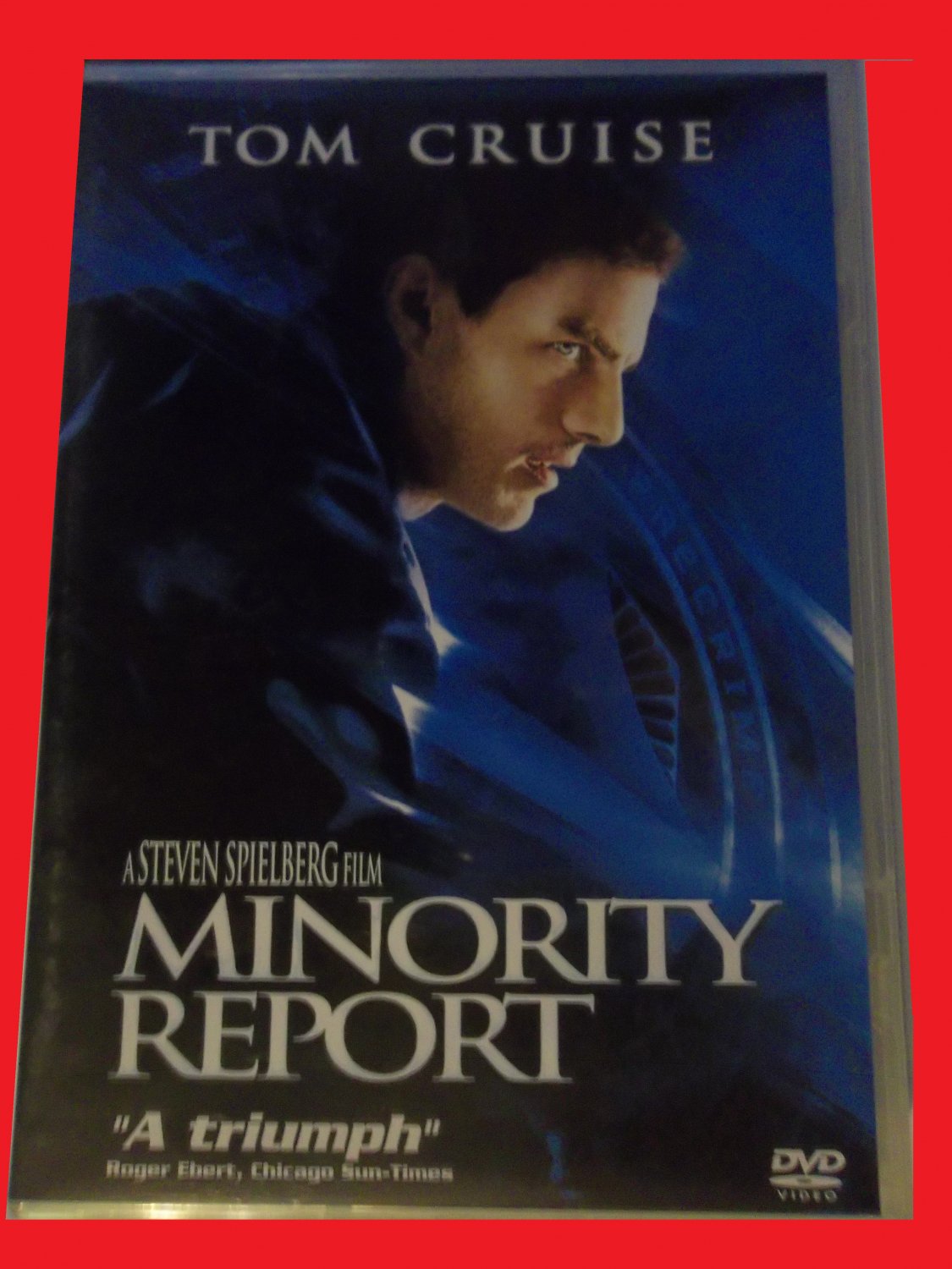 MINORITY REPORT (FREE DVD & FAST SHIPPING) TOM CRUISE (ACTION/THRILLER ...