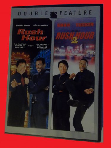 DOUBLE FEATURE RUSH HOUR (FREE DVD) JACKIE CHAN, CHRIS TUCKER (COMEDY/ACTION, ADVEN), PLUS FREE GIFT