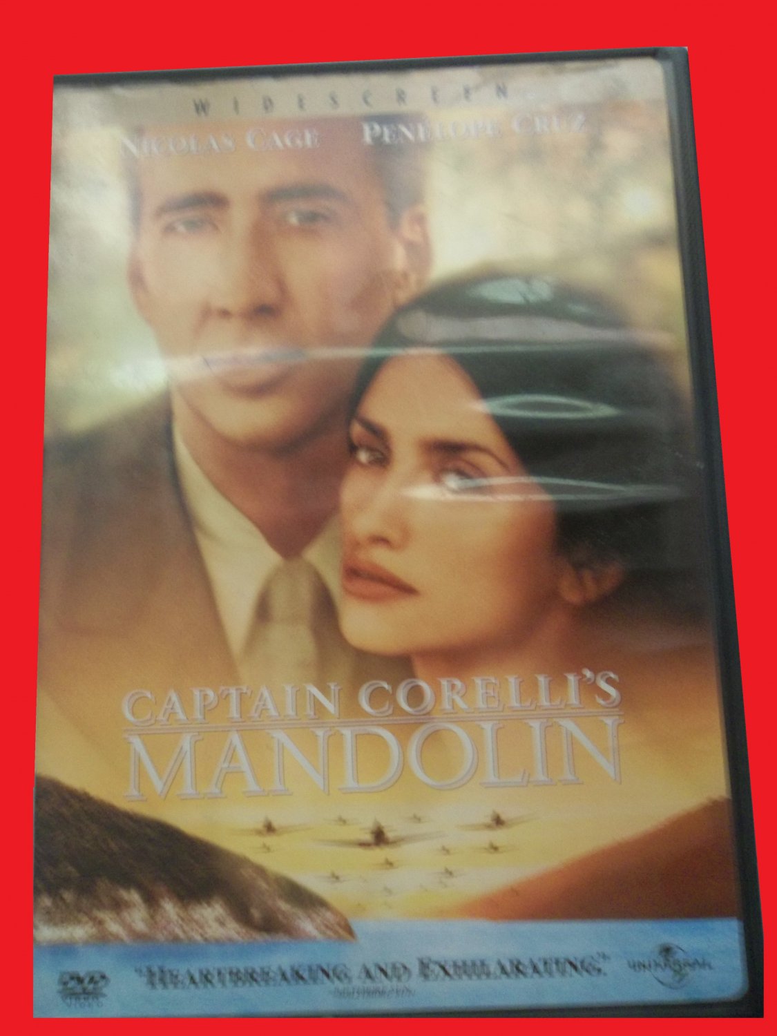 CAPTAIN CORELLI'S MANDOLIN (FREE DVD) NICOLAS CAGE (ROMANTIC DRAMA ...