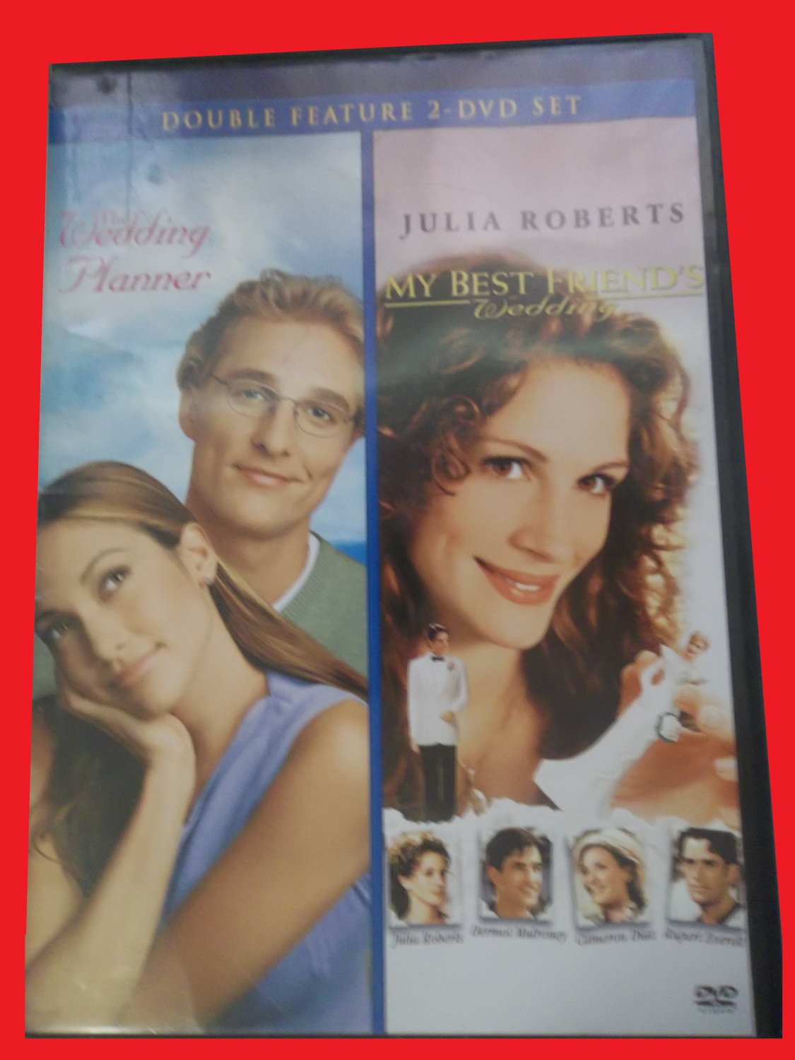 DOUBLE FEATURE THE WEDDING PLANNER & MY BEST FRIENDS WEDDING (FREE DVD