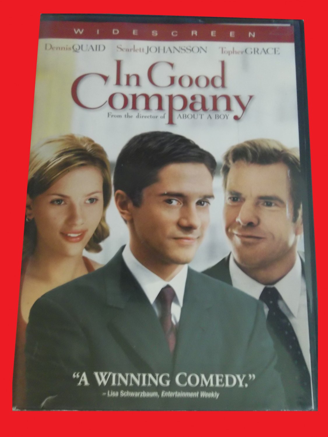 IN GOOD COMPANY (FREE DVD & FAST SHIPPING) TOPHER GRACE (ROMANTIC COMEDY)