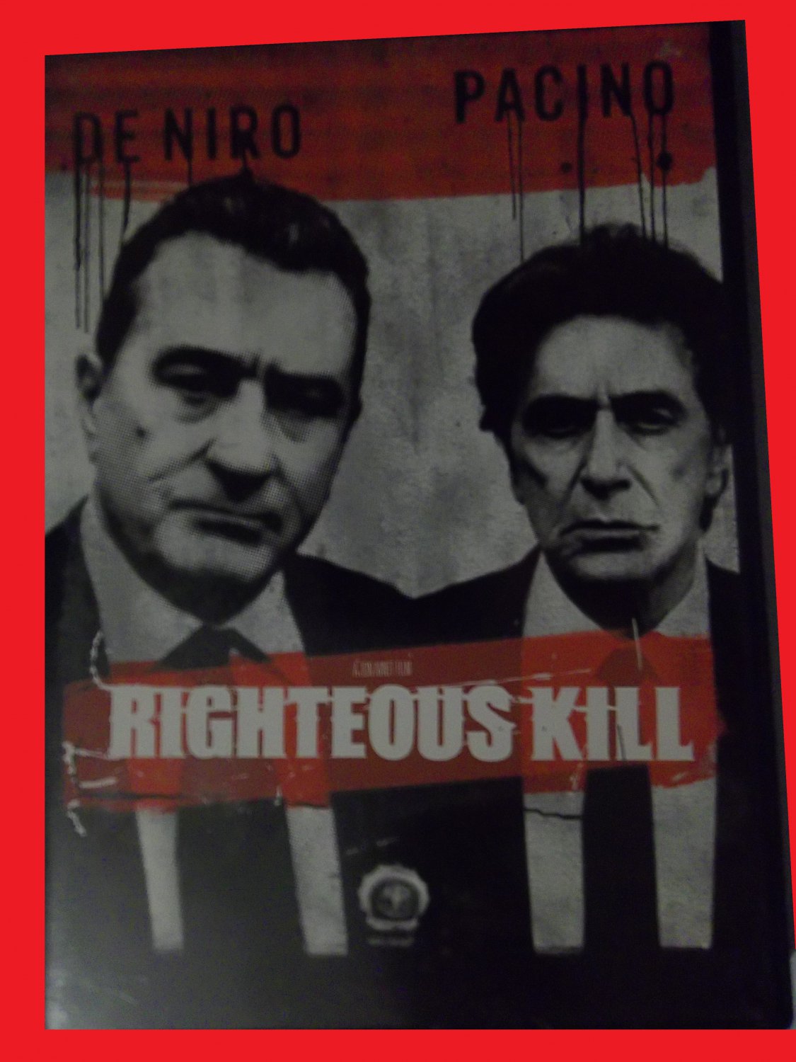 RIGHTEOUS KILL (FREE DVD & FAST SHIPPING) ROBERT DE NIRO (PSYCHOLOGICAL THRILLER/DRAMA)
