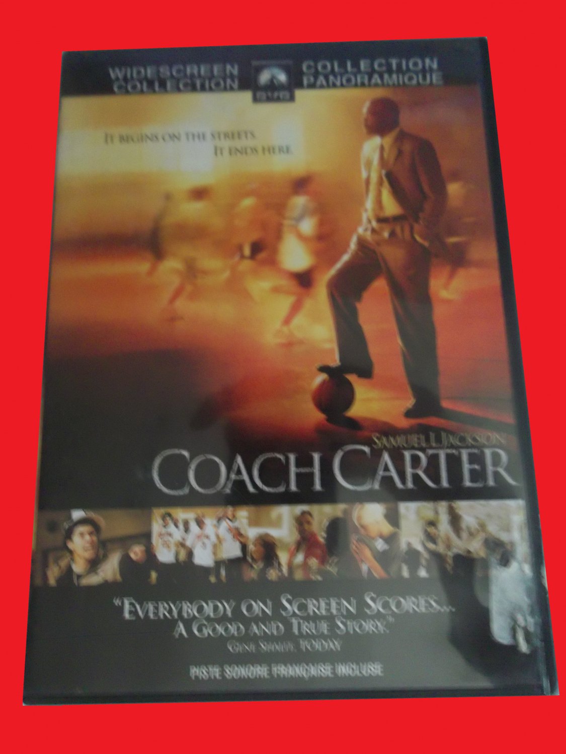 COACH CARTER (FREE DVD & FAST SHIPPING) SAMUEL L JACKSON (TRUE STORY/SPORTS/ACTION/DRAMA)