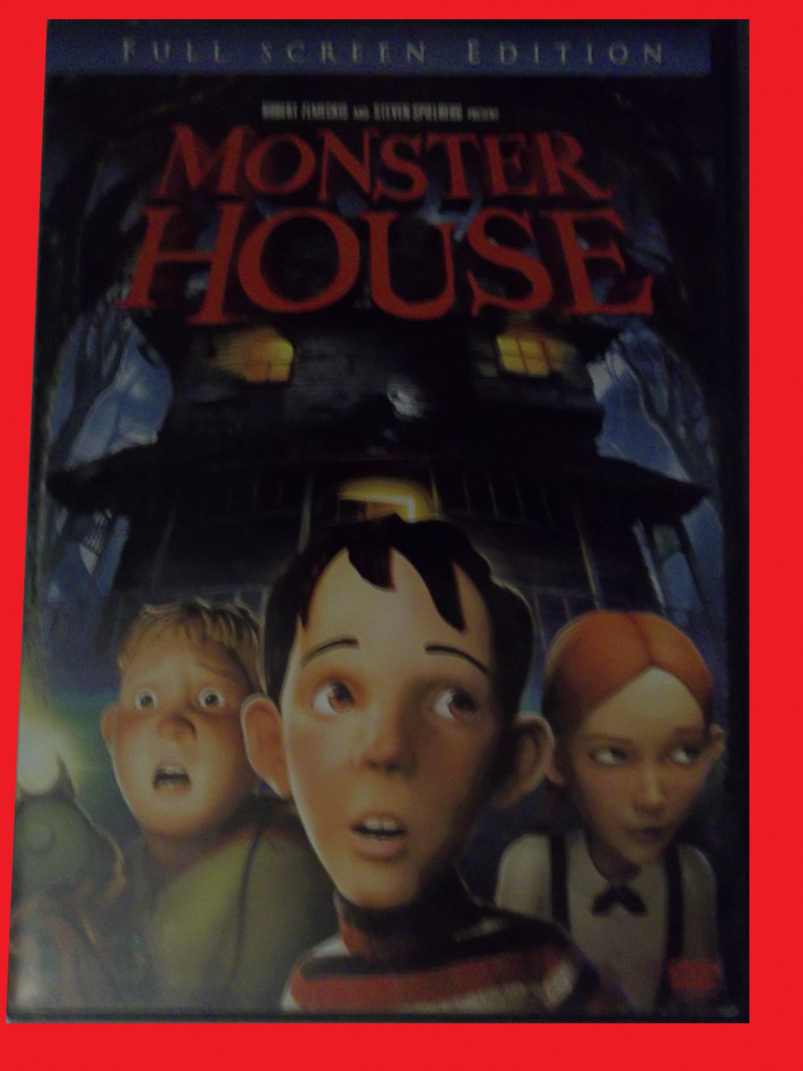 MONSTER HOUSE (FREE DVD & FAST SHIPPING) STEVE BUSCEMI, (CARTOON/ANIMATION)
