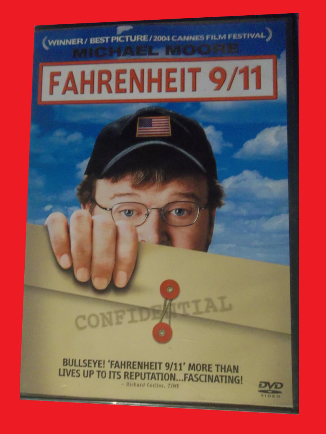 FAHRENHEIT 9/11 (FREE DVD & FAST SHIPPING) MICHAEL MOORE (DOCU/EDU)
