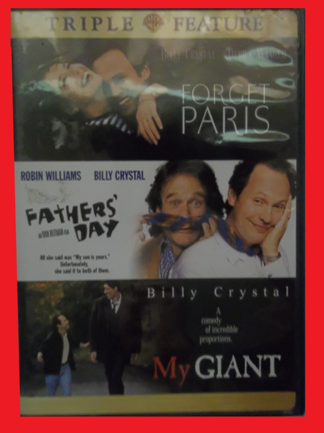 FORGET PARIS, FATHERS' DAY, MY GIANT (FREE DVD & FAST SHIPPING) BILLY CRYSTAL