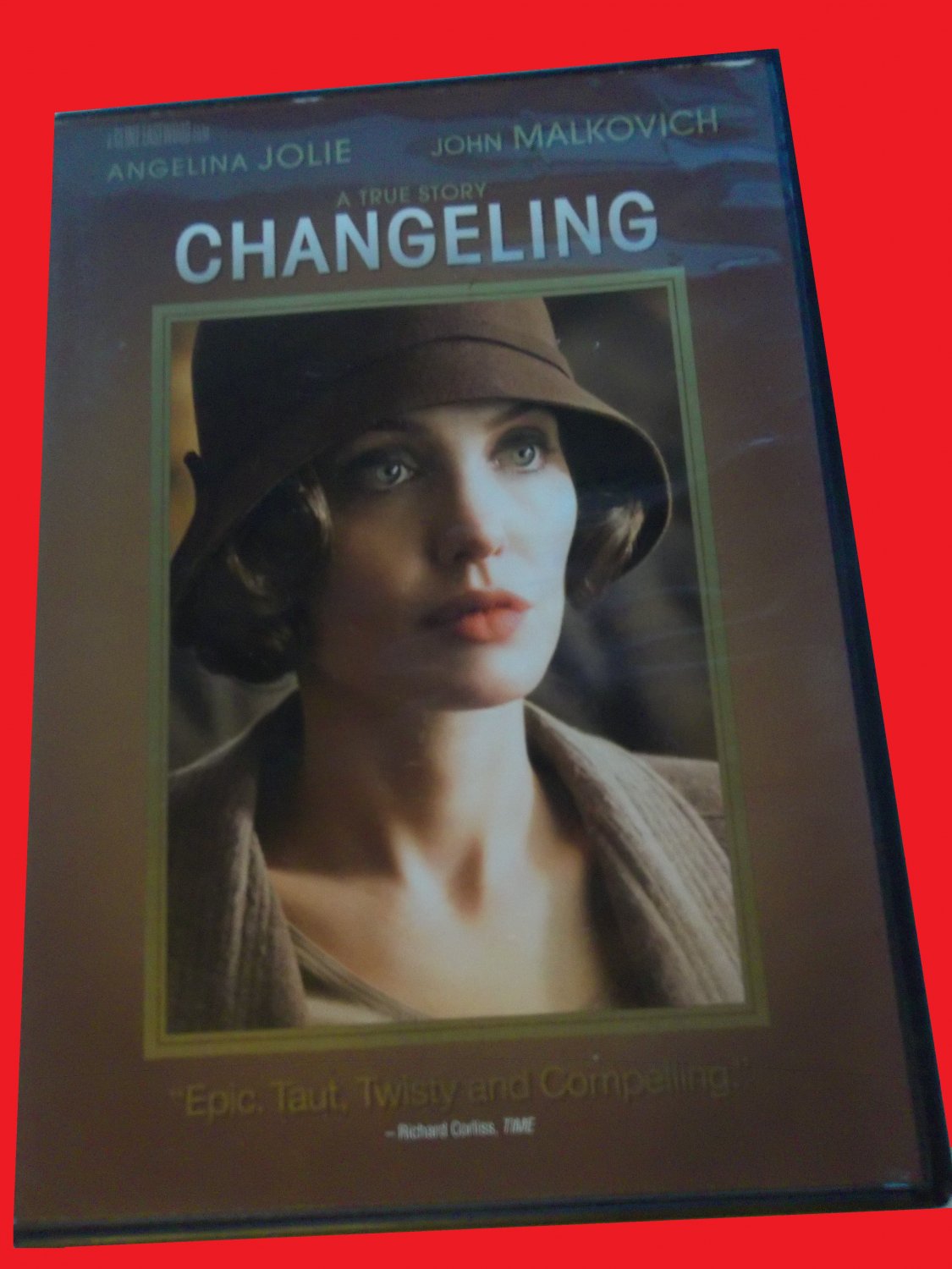 CHANGELING (FREE DVD & FAST SHIPPING) ANGELINA JOLIE (TRUE STORY/DRAMA/THRILLER)