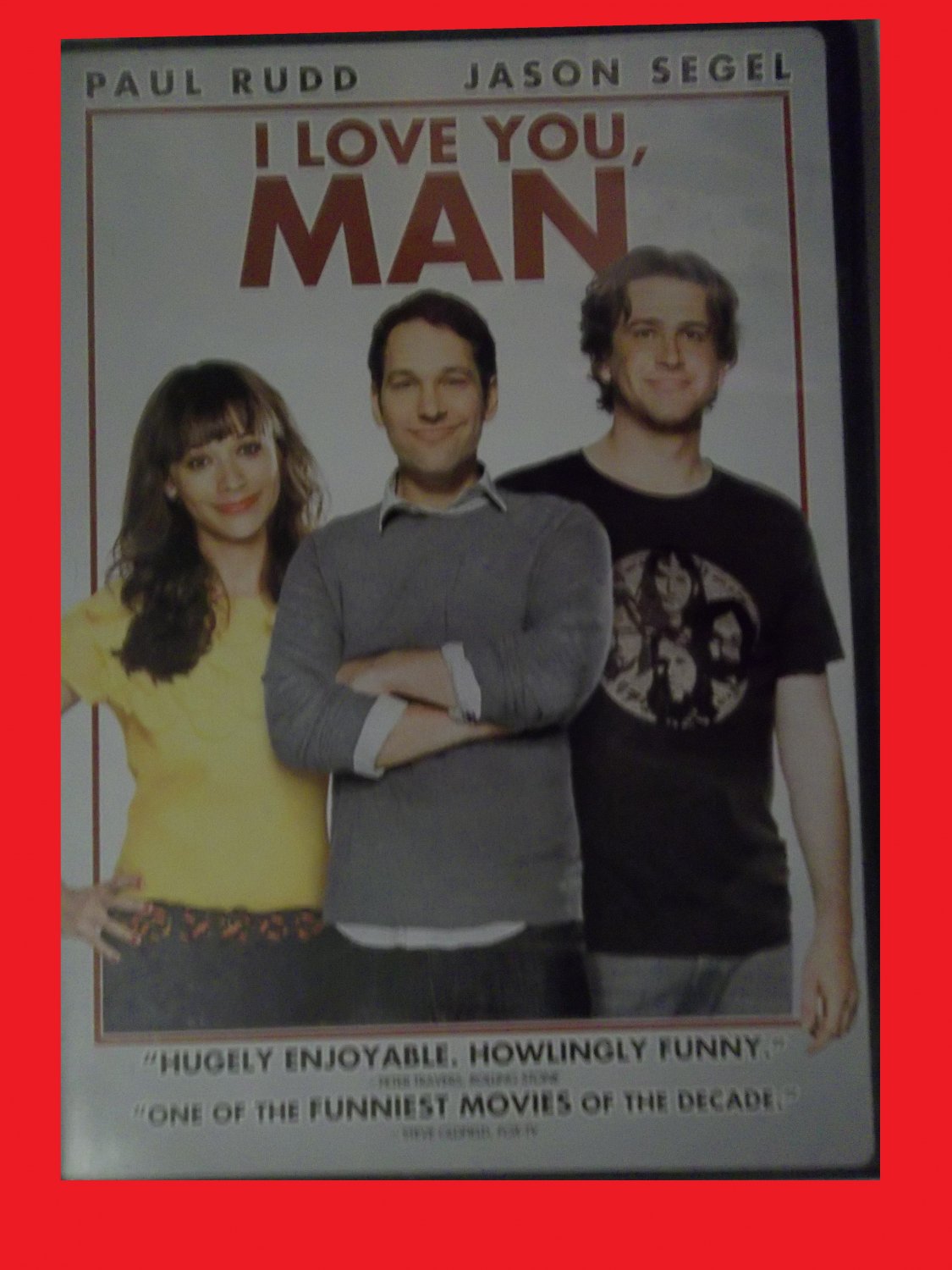 I LOVE YOU MAN (FREE DVD & FAST SHIPPING) PAUL RUDD (COMEDY)