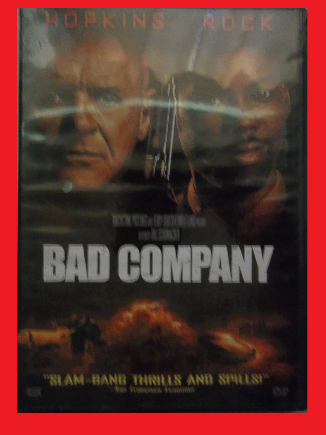 BAD COMPANY (FREE DVD & FAST SHIPPING) ANTHONY HOPKINS (SPY ACTION/THRILLER)