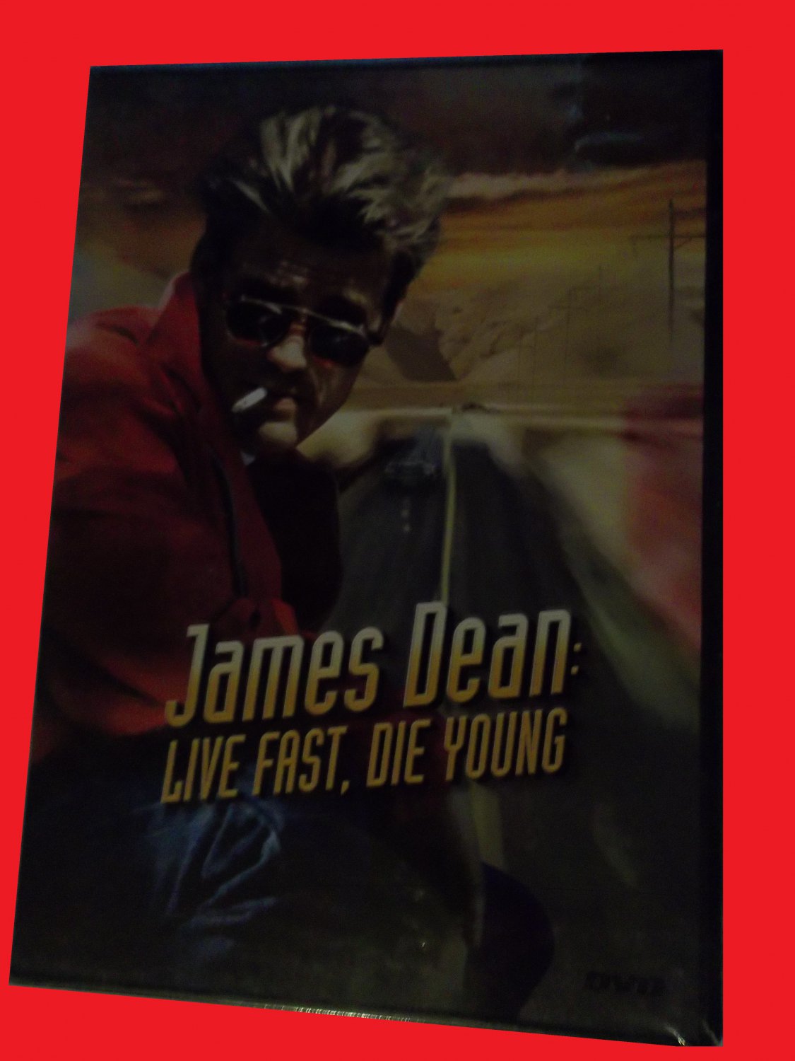 JAMES DEAN LIVE FAST, DIE YOUNG, BRAND NEW! (FREE DVD) CASPER VAN DIEN