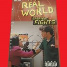 THE REAL WORLD: GREATEST FIGHTS (VHS, FAST SHIPPING!) REALITY TV, PLUS FREE GIFT