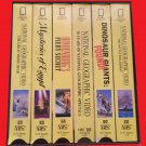 NATIONAL GEOGRAPHIC VIDEO SET (6 BOX SET TAPES) (VHS, FAST SHIPPING!) EDUCATIONAL, PLUS FREE GIFT