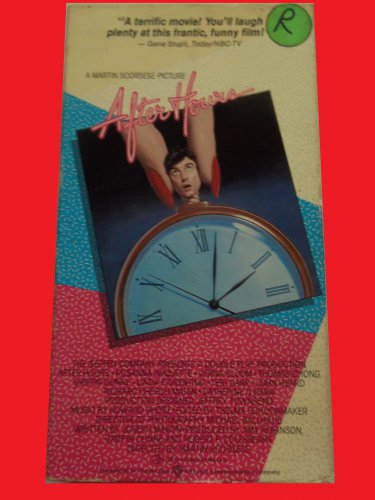 AFTER HOURS (VHS, FAST SHIPPING!) ROSANNA ARQUETTE, TERI GARR (COMEDY/THRILLER), PLUS FREE GIFT