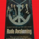 RUDE AWAKENING (VHS, FAST SHIPPING!) ERIC ROBERTS (COMEDY/THRILLER), PLUS FREE GIFT
