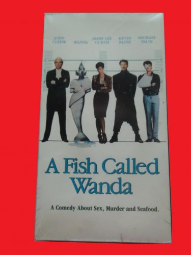 A FISH CALLED WANDA, NEW! (VHS) JOHN CLEESE, JAMIE LEE CURTIS (COMEDY/THRILLER), PLUS FREE GIFT