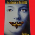 THE SILENCE OF THE LAMBS (VHS) JODIE FOSTER (THRILLER/SUSPENSE/DRAMA), PLUS FREE GIFT