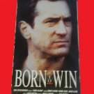 BORN TO WIN (VHS, FAST SHIPPING!) ROBERT DENIRO (THRILLER/SUSPENSE/DRAMA), PLUS FREE GIFT