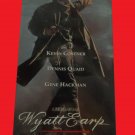 WYATT EARP (2 TAPE SET) (VHS) KEVIN COSTNER (THRILLER/ADVENTURE/ROMANCE), PLUS FREE GIFT