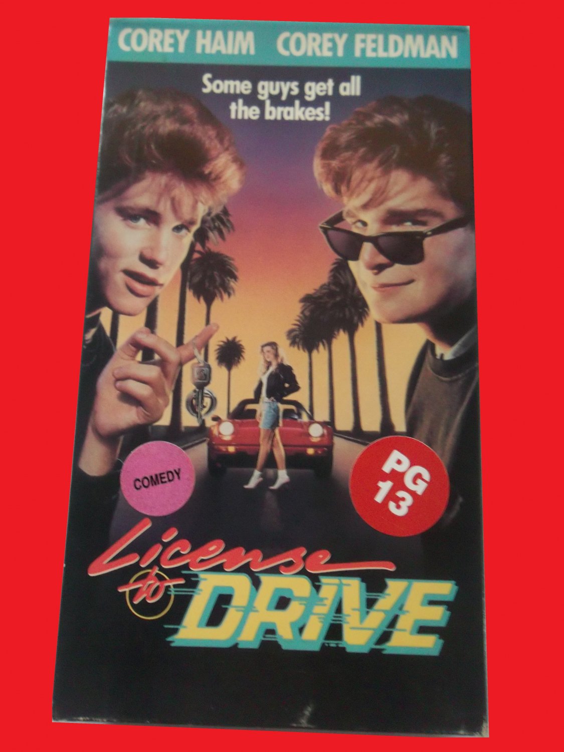 LICENSE TO DRIVE (VHS, FAST SHIPPING!) COREY HAIM, COREY FELDMAN ...