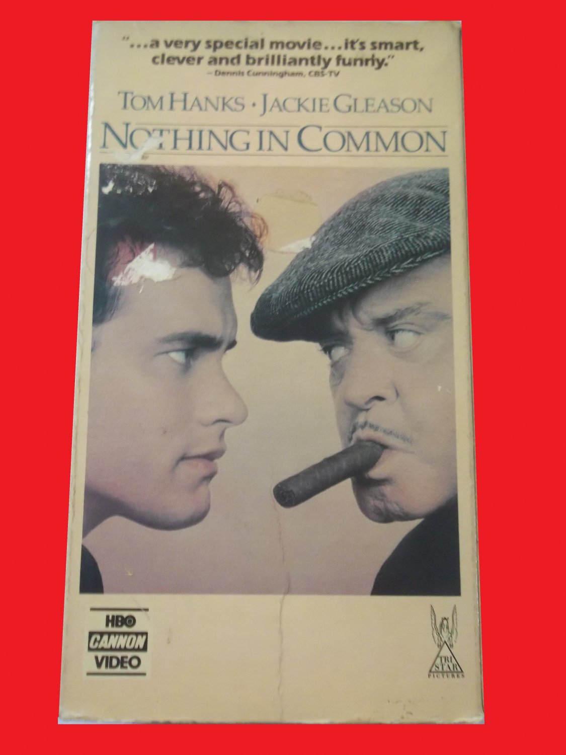 NOTHING IN COMMON (VHS, FAST SHIPPING!) TOM HANKS, JACKIE GLEASON