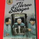 THE THREE STOOGES, 4 EPISODES, FULL SCREEN (COMEDY) MOE, LARRY, CURLY, SHEMP, PLUS FREE GIFT