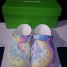 Adult Crocs BRAND NEW W/TAGS, Size 11 US Classic Tie Dye WITH FREE GIFT!