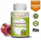 30 capsules Pomegranate Extract Standardized Veggie Capsules 40% Ellagic Acid Antioxidant