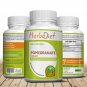 30 capsules Pomegranate Extract Standardized Veggie Capsules 40% Ellagic Acid Antioxidant