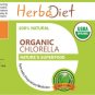 30 capsules Organic Chlorella Vegan Powder Capsules Broken Cracked Cell DETOX Immune Booster