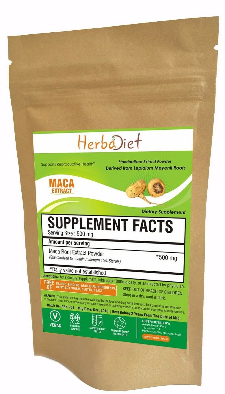 20 gm Maca Root 12:1 Extract Powder Sexual Stamina Enhancer Aphrodisiac Libido Energy