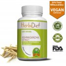 High Potency PURE Ashwagandha Root Extract 20% Withanolides Capsules Anti-Stress
