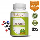 30 CAPSULES L-Glutamine Amino Acid Capsules Glutamine Muscle Recovery Endurance Strength