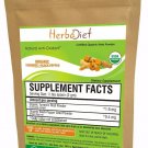 20 gm ORGANIC Turmeric Root + Black Pepper Powder 100% PURE with Curcumin & Piperine
