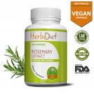 30 CAPSULES Potent & Powerful Antioxidant Capsules Rosemary Leaf Extract 20:1 Immune Support