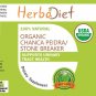 30 CAPSULES Organic Chanca Piedra 400mg Capsules Kidney Stone Breaker Gallstones Vegetarian