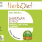 30 CAPSULES Women Health Support Supplement Shatavari Extract 40% 500mg Vegan Capsules