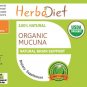 30 capsules Organic Mucuna Pruriens Veg Capsules 400mg Velvet Bean Natural L-Dopa Dopamine