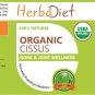 30 CAPSULES Organic Cissus Quadrangularis Veggie Capsules For bone strengthing osteoporosis
