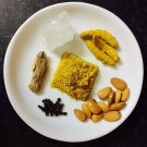 20 gm /   Organic Turmeric Ginger Black Pepper Almond Powder - Cough Cold Sore Throat Pain