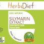 30 CAPSULES Milk Thistle Extract Silymarin 80% Veg Capsules 500mg Liver Health Detox Cleanse