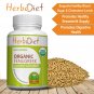 30 CAPSULES Organic Fenugreek Seed Powder Vegetarian Capsules Methi For Blood Sugar Control