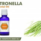 30  ML Citronella Essential Oil 100% Pure Natural Therapeutic Grade Oils - New/Sealed