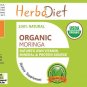 30 capsules Organic Moringa Oleifera Natural Leaf Powder 500mg TABLETS Pills -1 Month Supply